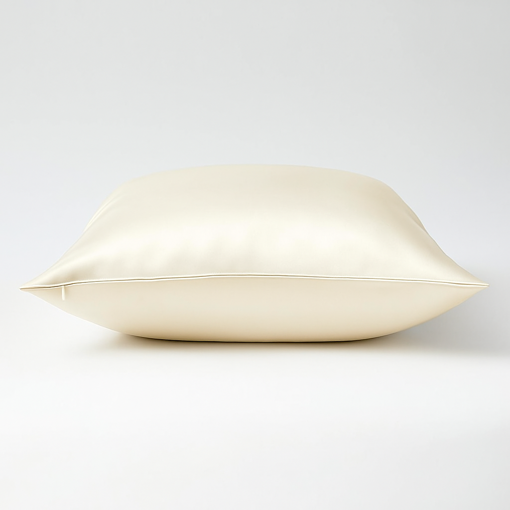 ipek yastık kılıfı inci beyazı