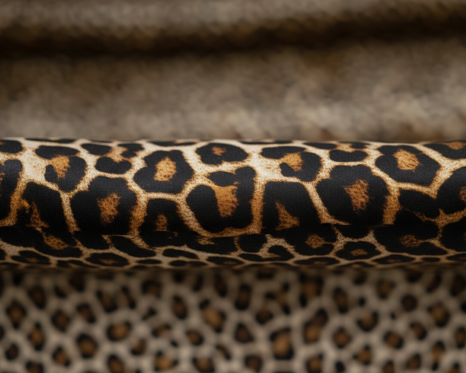 %100 Dut İpek Yastık Kılıfı Golden Leopard (Özel Seri)